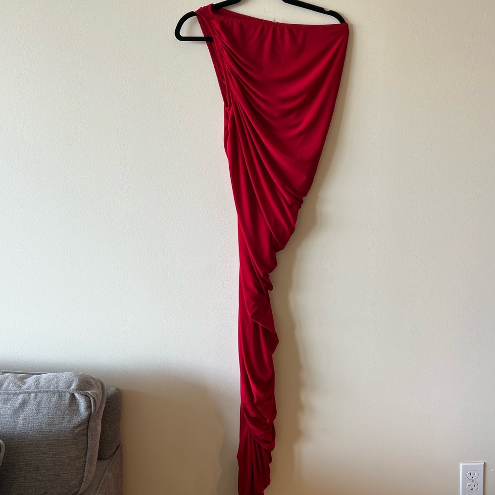 Norma Kamali Diana Gown Red size S